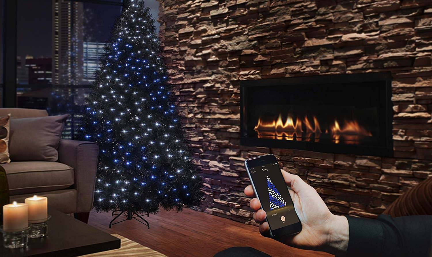 App Controlled Twinkly String Lights