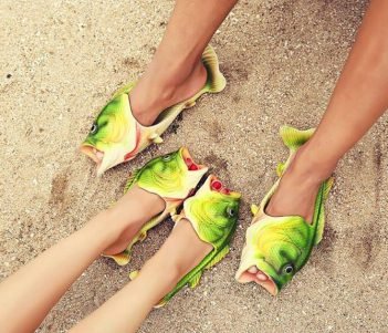 Realistic Fish Non-Slip Sandals