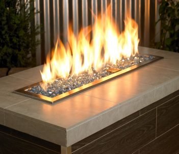 Reflective Fire Glass with Fireplace Glass and Fire Pit Glass