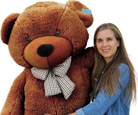 Joyfay 78" Giant Teddy Bear Dark Brown Valentines Gift