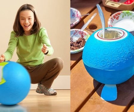 Yaylabs Softshell Ice Cream Ball, Makes Ice Cream By Just Playing With It