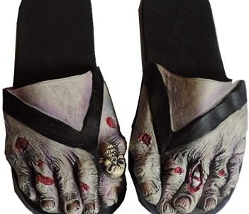 Loftus International Adult Latex Zombie FEET Costume Sandals