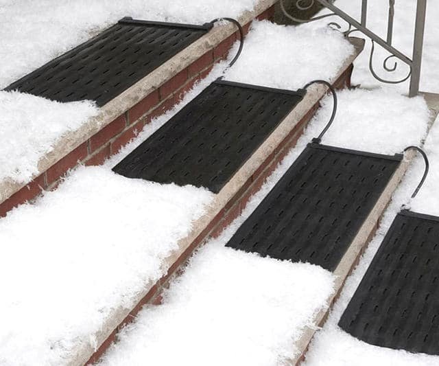 HeatTrak HR10-30 Residential Snow-Melting Stair Mat, 10 Inch by 30 Inch, 120 Volt
