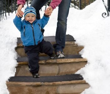 HeatTrak Residential Snow-Melting Stair Mat