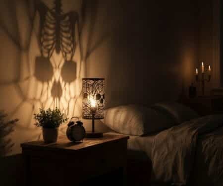 Skull Lamp for Halloween Lovers